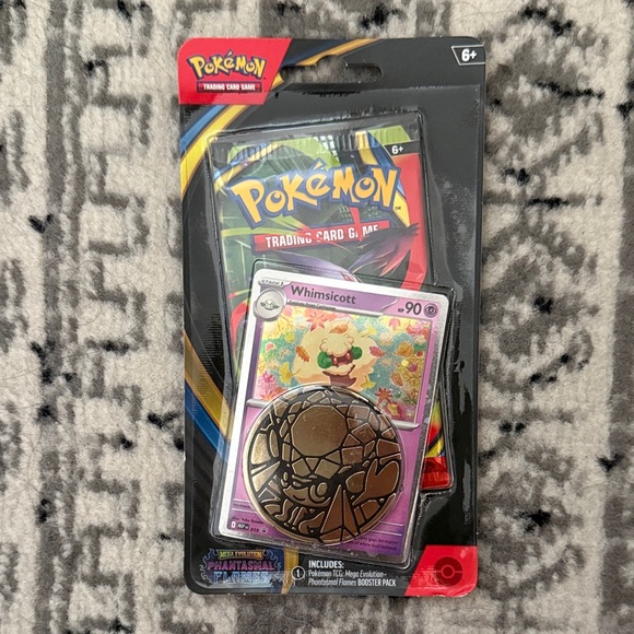 Pokemon Other - Pokemon Trading Card Set with Whimsicott and Bronze Coin